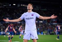 Luuk vuelve a salvar al Barcelona de Xavi luuk, de jong, barcelona, levante, laliga
