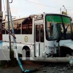 19 de abril: Informate de las noticias más relevantes de Nicaragua Accidente de bus de la Ruta 108 en Altamira, Managua
