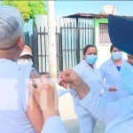 Jornada de vacunación contra el COVID-19 en Villa Guadalupe, Managua Jornada de vacunación en Villa Guadalupe, Managua