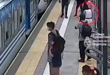 ¡Viva de milagro! mujer sobrevive tras caer a las vías del tren en Argentina ¡Viva de milagro! mujer sobrevive tras caer a las vías del tren en Argentina