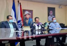 Conferencia de prensa sobre precios de combustibles en Nicaragua