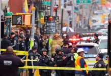 ¡De terror! Tiroteo en el metro de Nueva York deja 13 heridos