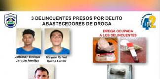 Captura de supuestos delincuentes en el Caribe Sur de Nicaragua