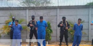 Delincuentes presos por presuntamente cometer delitos en Boaco