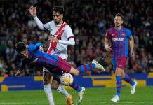 El Barcelona cae y deja la liga al alcance del Real Madrid barcelona, rayo vallecano, futbol, la liga, españa,