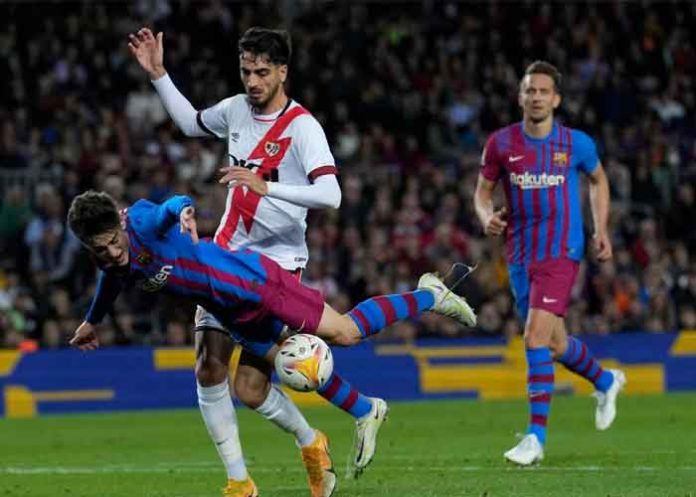 barcelona, rayo vallecano, futbol, la liga, españa,