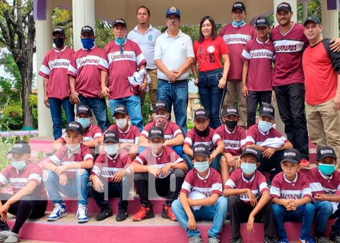 Peloteritos de Nueva Segovia listos para el Campeonato Nacional de Béisbol