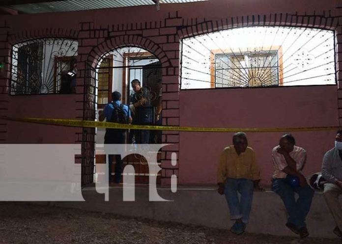 Investigación de un crimen en una vivienda de Somoto