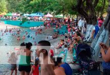 Mas de 6 mil veraneantes visitaron El Trapiche en Tipitapa