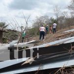 Solidaridad: Familia afectada por tornado en Somoto recibe ayuda Familia afectada por un tornado en Somoto