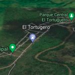 Mapa satelital de El Tortuguero, Caribe