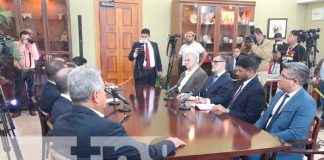Reunión de la cancillería de Nicaragua y Venezuela