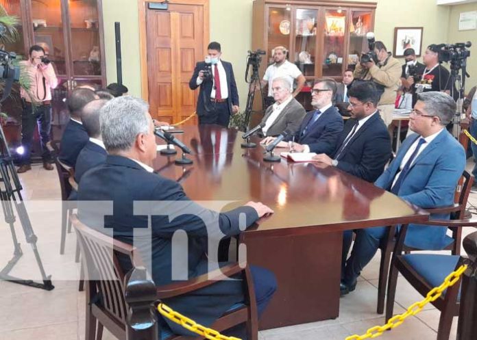 Reunión de la cancillería de Nicaragua y Venezuela