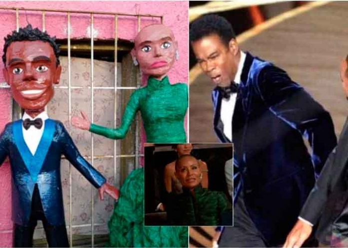 Chris Rock ya tiene piñata tras polémico golpe de Will Smith
