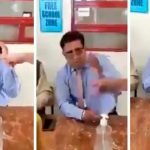 Padre de familia cachetea a director de un colegio, por supuesto acoso