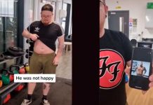 Cansado de no bajar la «panza» en el gimnasio, se tatúa los abdominales Cansado de no bajar la "panza" en el gimnasio, se tatúa los abdominales
