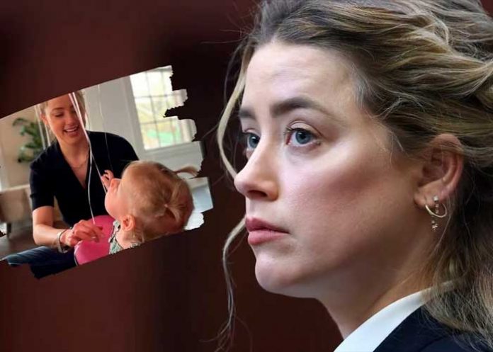 Amber Heard uso vientre de alquiler para ser mamá primeriza