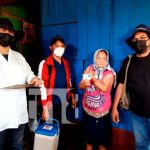 Pobladores del barrio Isaías Gómez, Managua inmunizados contra el COVID-19 Pobladores del barrio Isaías Gómez, Managua inmunizados contra el COVID-19