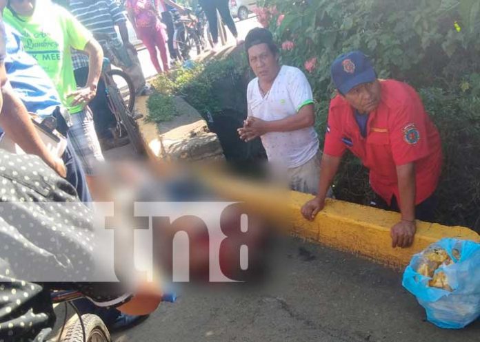 Hombre muere tras caer a un cauce en Masaya