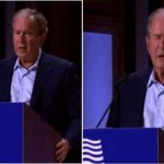 "Desliz": Bush dijo que la invasión de Irak fue "brutal" e "injustificada"