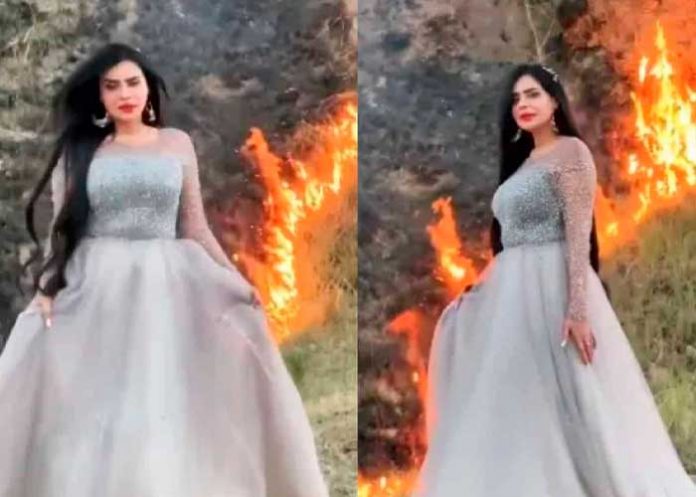 Influencer incendia un bosque por vistas en TikTok