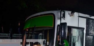 Video impactante de un Rayo que cae sobre ruta 109 en Managua