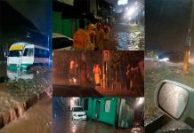 Fuertes lluvias provocan inundaciones en la capital de Honduras