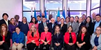 Junta Directiva del PARLACEN sostiene encuentro con Bancada nicaragüense