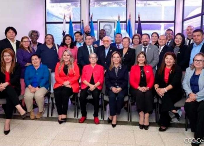 Junta Directiva del PARLACEN sostiene encuentro con Bancada nicaragüense