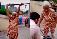 ¡Cuánta vitalidad! Abuela de 80 años sorprende al levantar pesas Abuela de 80 años sorprende al levantar pesas