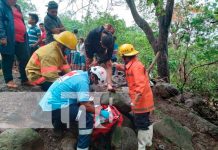 Motociclista es arrastrado al cruzar una quebrada en Somoto