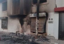Destruyen narco tiendas de los hijos del Chapo y el Mayo Zambada Destruyen narco tiendas de los hijos del Chapo y el Mayo Zambada
