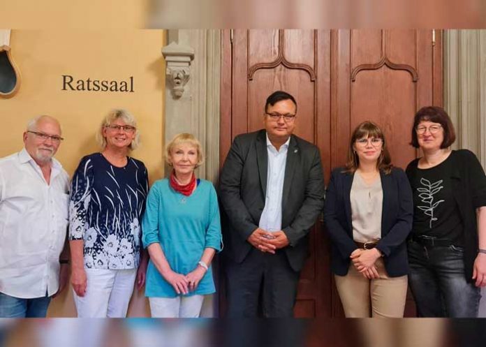 Embajada de Nicaragua sostuvo reunión con Alcalde del Distrito de Lichtenberg, Berlín