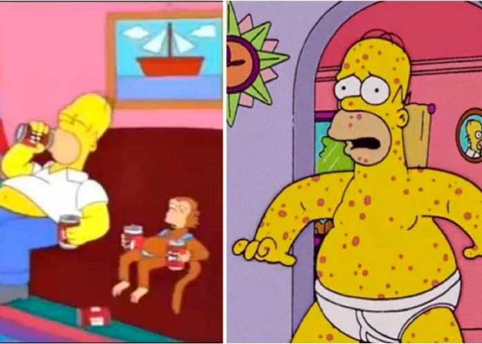 .1 Mejor que Mhoni Vidente: Los Simpson predicen la viruela del mono
