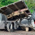 Masaya: Fuerte accidente de tránsito deja un lesionado Masaya: Fuerte accidente de tránsito deja un lesionado