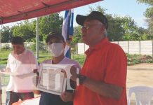 Entregan certificación en proyecto Bismarck Martínez en Nandaime Entregan certificación en proyecto Bismarck Martínez en Nandaime