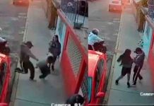 ¡Salió corriendo! Abandona a su novia durante un asalto en México Abandona a su novia durante un asalto en México