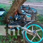 Joven lesionado al perder el control de su motocicleta en Chontales Joven lesionado al perder el control de su motocicleta en Chontales