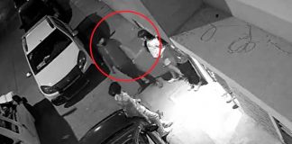 Captan el momento del presunto "secuestro" de una niña en México