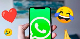 Las reacciones a mensajes de WhatsApp están disponibles