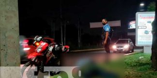 Fatídico accidente cobra la vida de una persona en Managua