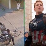 Al estilo "Capitán América", vendedor de tamales se defiende de asaltante