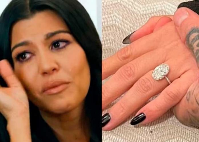 _2 Kourtney Kardashian rompe anillo de compromiso que le dio Travis Barker