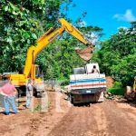 Se mejoran caminos productivos en Río San Juan