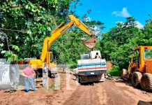 Se mejoran caminos productivos en Río San Juan Se mejoran caminos productivos en Río San Juan