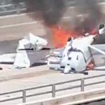 EE.UU: Avioneta se estrella contra un puente cerca de Miami EE.UU: Avioneta se estrella contra un puente cerca de Miami
