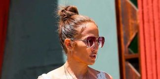 Captan a Jennifer López comprando ropa de "paca"