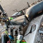 Accidente de tránsito deja 4 lesionados en Chinandega Accidente de tránsito deja 4 lesionados en Chinandega