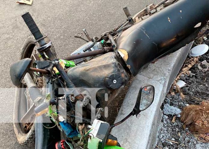 Accidente de tránsito deja 4 lesionados en Chinandega
