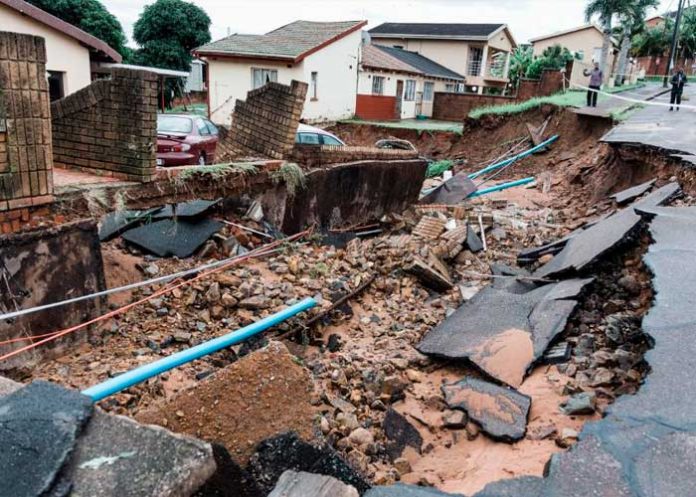2 Potentes lluvias e inundaciones sacuden de nuevo Sudáfrica